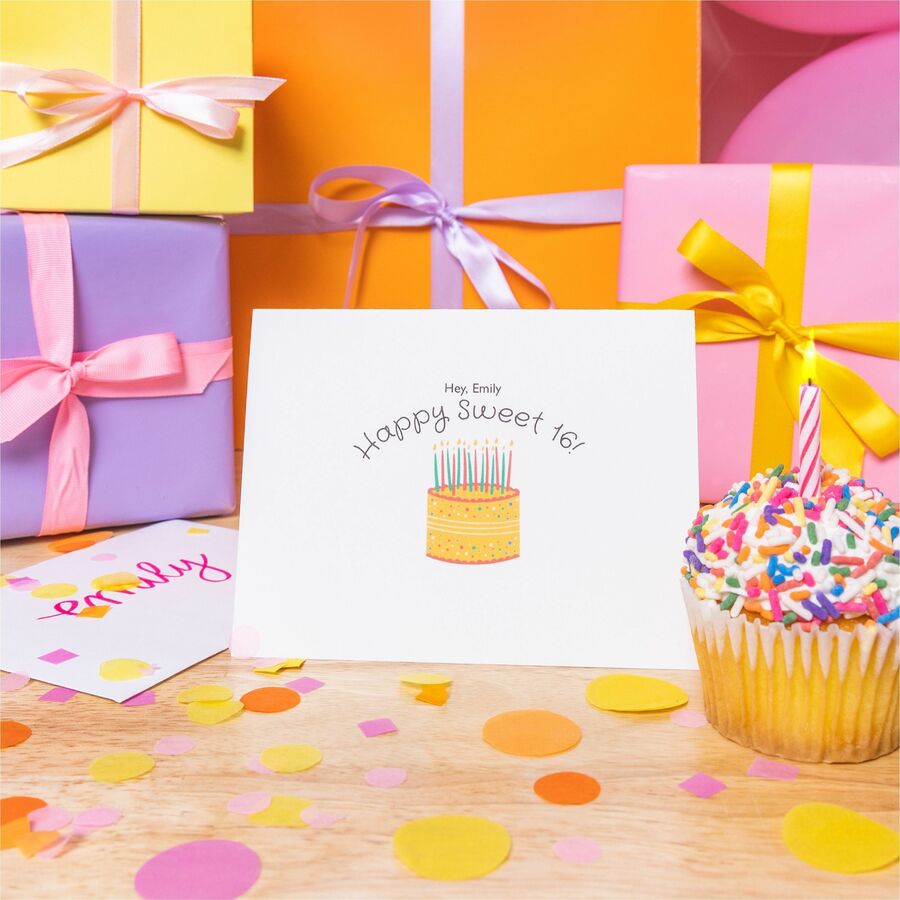 Image of Avery® Note Cards With Matching Envelopes, Inkjet, 85 Lb, 4.25 X 5.5, Matte White, 60 Cards, 2 Cards/sheet, 30 Sheets/pack