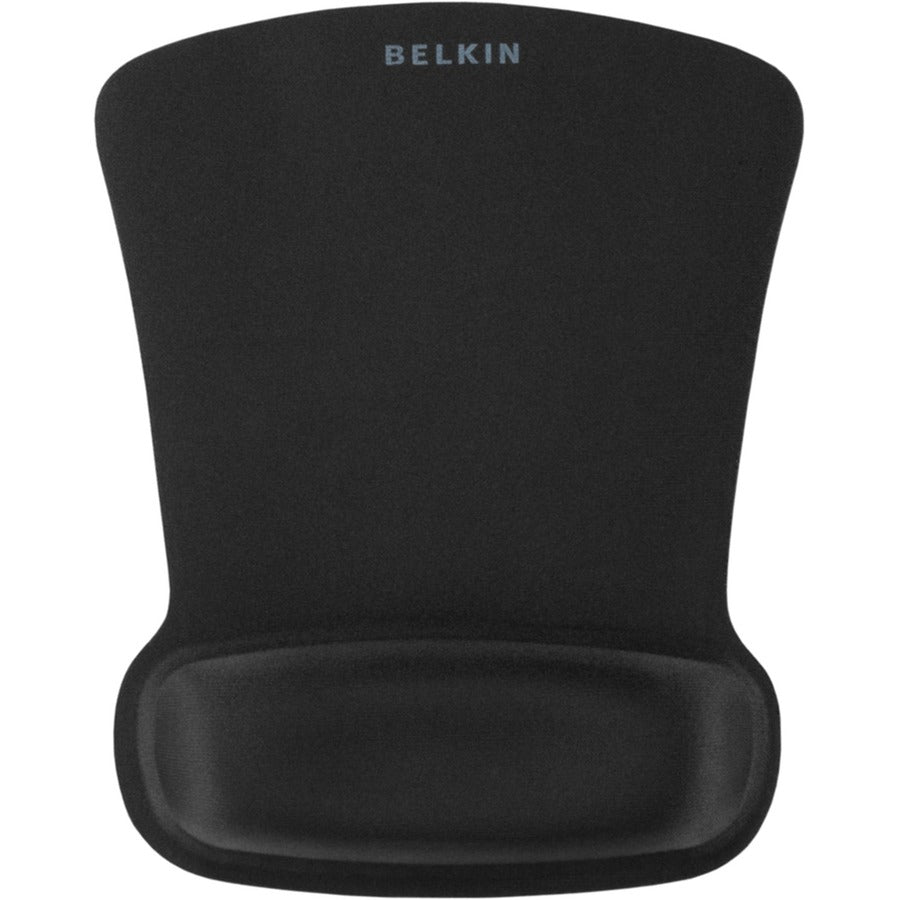 Image of Belkin® WaveRest Gel Mouse Pad with Wrist Rest, 9.3 x 11.9, Black