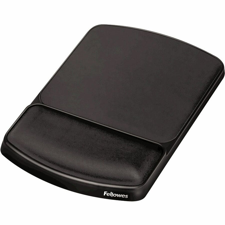 Image of Fellowes® Gel Mouse Pad with Wrist Rest, 6.25 x 10.12, Graphite/Platinum