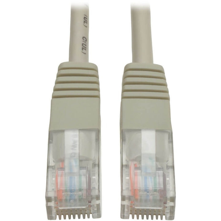 Image of Tripp Lite by Eaton CAT5e 350 MHz Molded Patch Cable, 50 ft, Gray