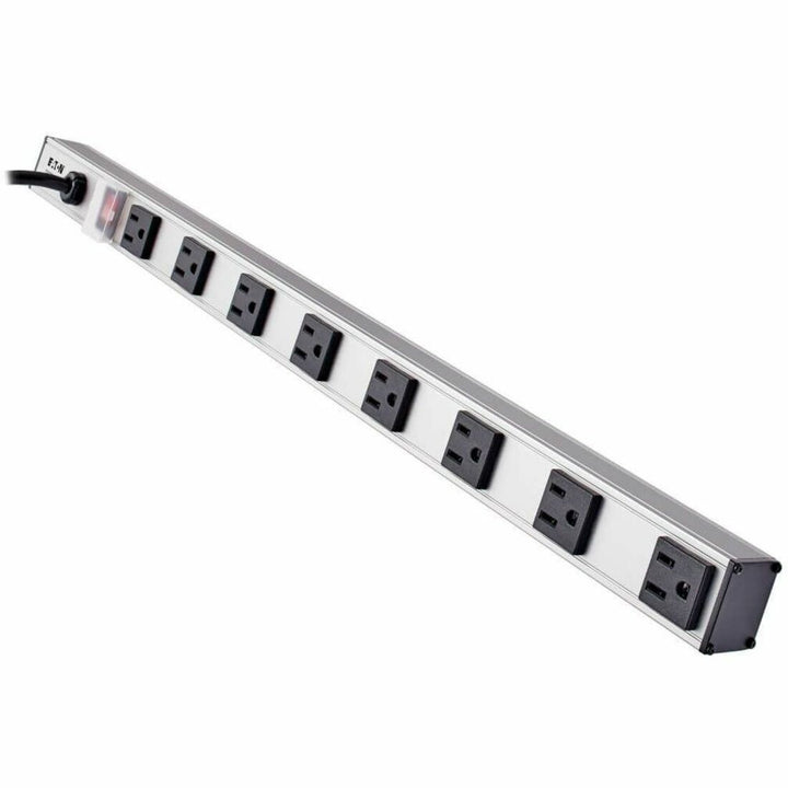 Image of Tripp Lite by Eaton Vertical Power Strip, 8 Outlets, 15 ft Cord, Silver