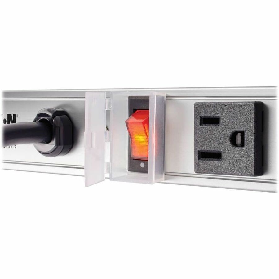 Image of Tripp Lite by Eaton Vertical Power Strip, 8 Outlets, 15 ft Cord, Silver