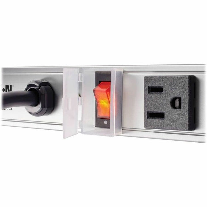 Image of Tripp Lite by Eaton Vertical Power Strip, 8 Outlets, 15 ft Cord, Silver