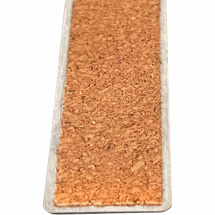 Image of Westcott® Stainless Steel Office Ruler With Non Slip Cork Base, Standard/metric, 6" Long