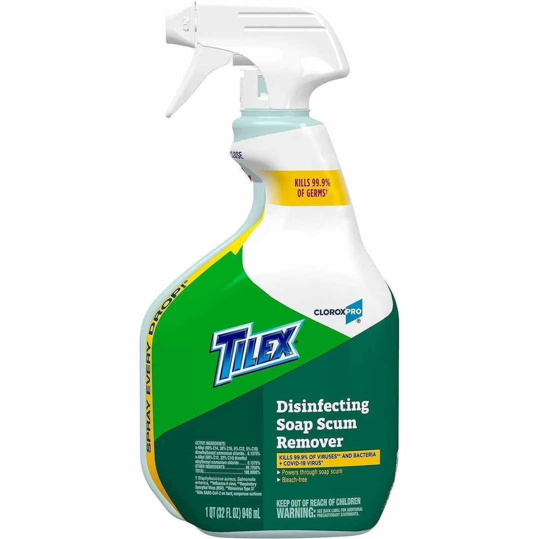 Image of CloroxPro™ 35604 Tilex Disinfecting Soap Scum Remover Spray, Spray, 32 fl oz (1 quart), 1 Each