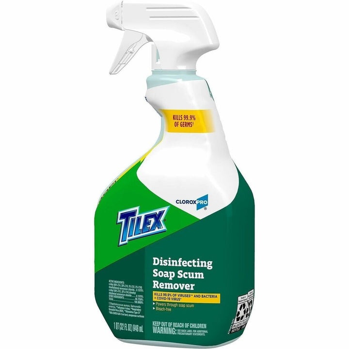 Image of CloroxPro™ 35604 Tilex Disinfecting Soap Scum Remover Spray, Spray, 32 fl oz (1 quart), 1 Each