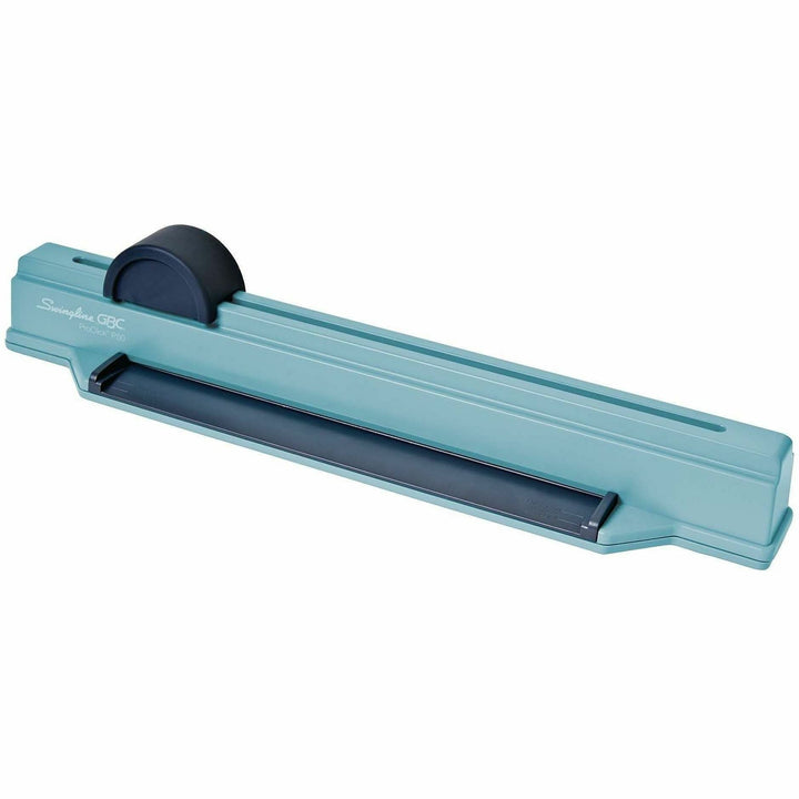 Image of GBC® Rotary Binding Punch, 17-3/4"x2-3/4"x3-1/2", Blue
