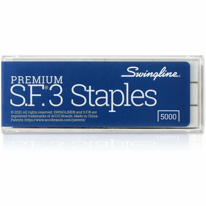 Image of Swingline® S.f. 3 Premium Staples, 0.25" Leg, 0.5" Crown, Steel, 5,000/box