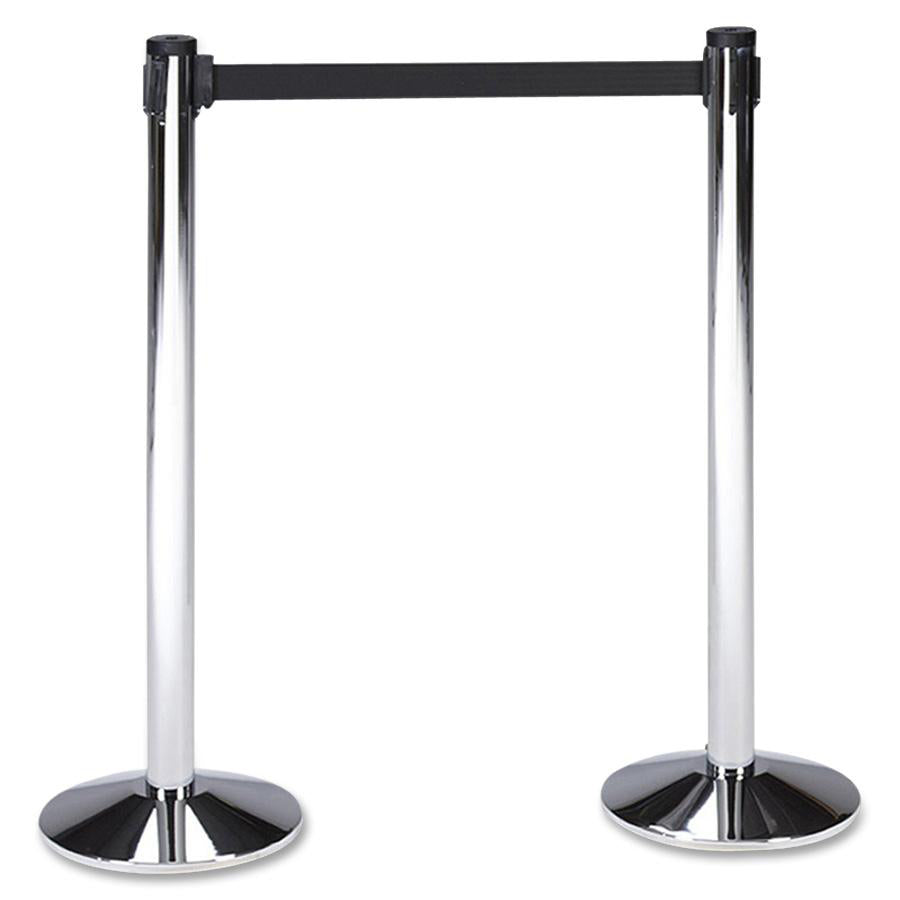 Image of Tatco Stanchion Posts, Box 1 of 2, 40"H, 2/BX, Chrome