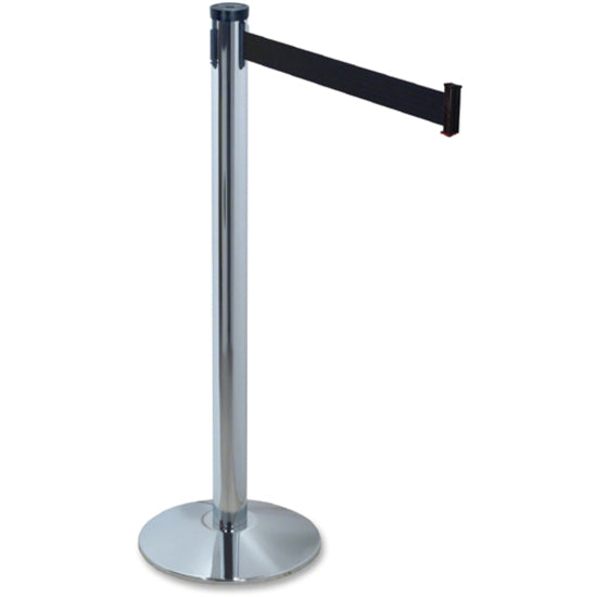 Image of Tatco Stanchion Flat Bases, Box 2 of 2, 14"Diameter, 2/BX, Chrome