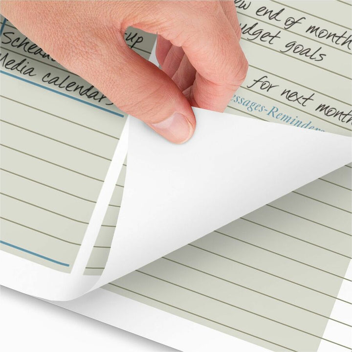 Image of AT-A-GLANCE® Executive Monthly Desk Pad Calendar, 22 x 17, White Sheets, Black Corners, 12-Month (Jan to Dec): 2025