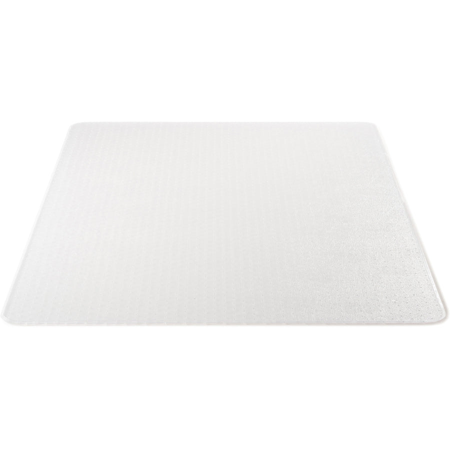 Image of deflecto® Supermat Frequent Use Chair Mat, Medium Pile Carpet, Flat, 46 X 60, Rectangle, Clear