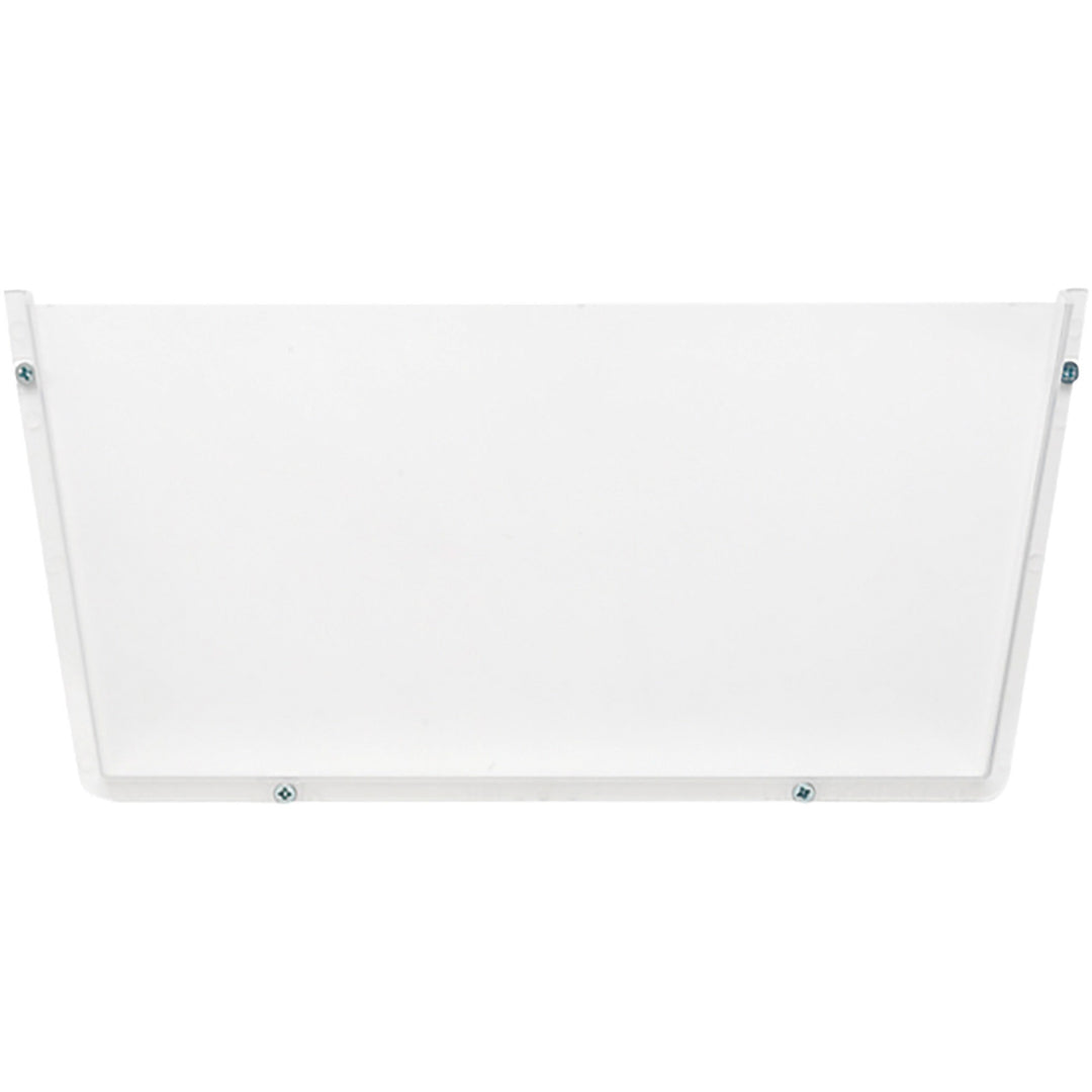 Image of deflecto® Unbreakable DocuPocket Wall File, Letter Size, 14.5" x 3" x 6.5", Clear