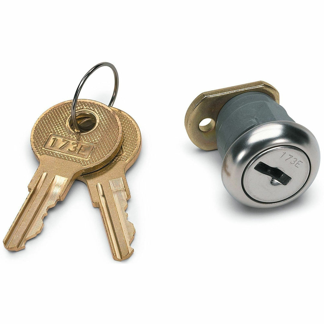 Image of HON® Vertical File Lock Kit For Hon Locking Vertical File Cabinets And Pedestals, Chrome