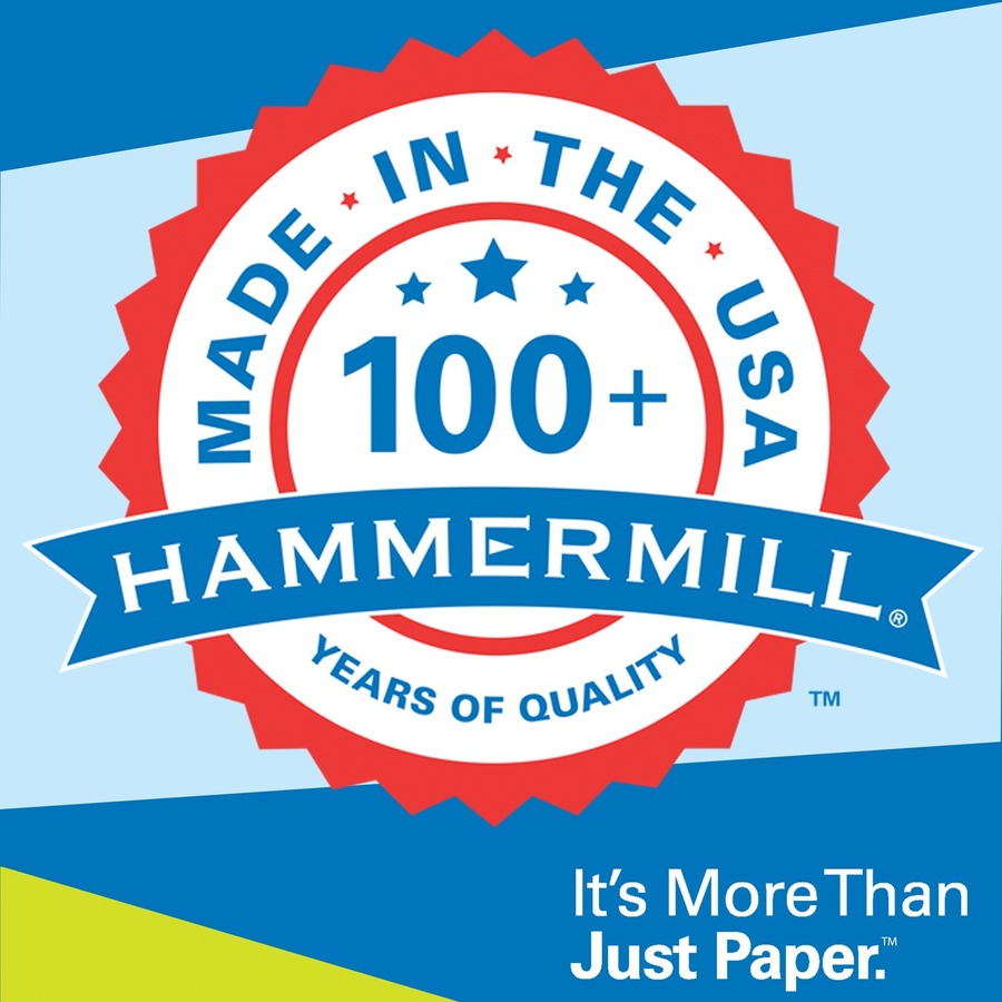 Image of Hammermill® Colors Print Paper, 20 lb Bond Weight, 8.5 x 11, Gray, 500/Ream