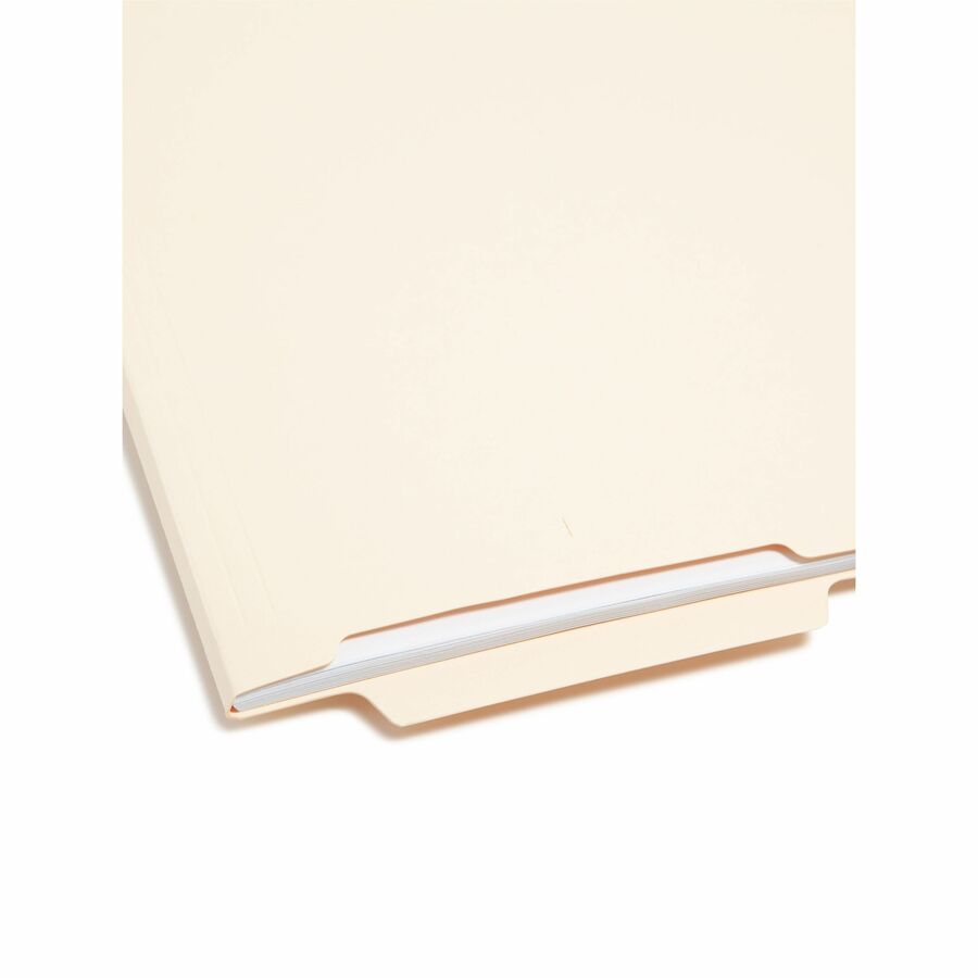 Image of Smead End Tab Folders, 4" Tab, 9-1/2"Front, Ltr, 100/BX, MLA