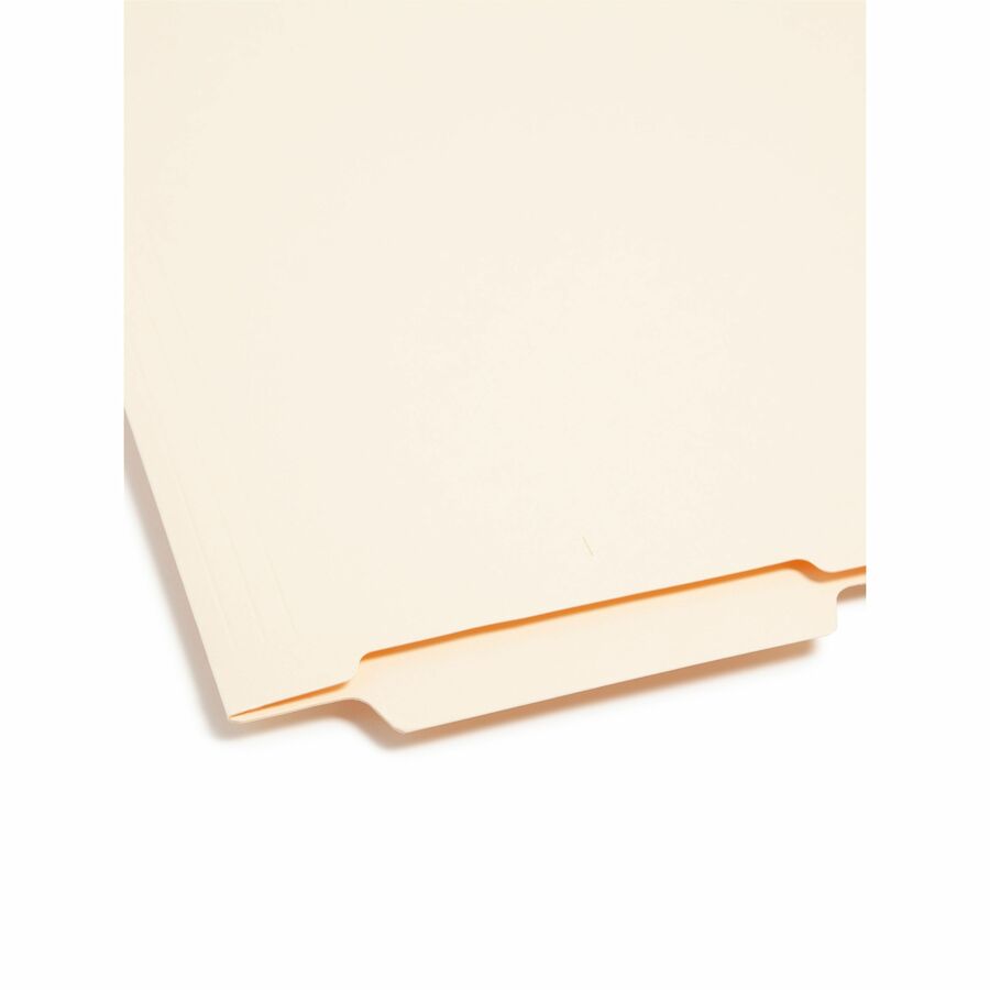 Image of Smead End Tab Folders, 4" Tab, 9-1/2"Front, Ltr, 100/BX, MLA