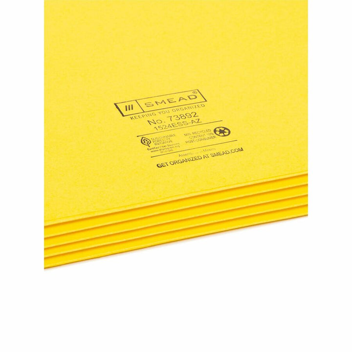 Image of Smead 73892 File Pockets, Straight-Cut Tab
