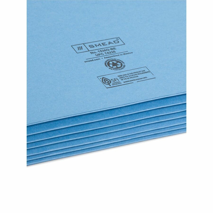 Image of Smead Top-Tab File Pocket, Lgl, 14-3/4"Wx9-1/2"H, 5-1/4" Exp, BE
