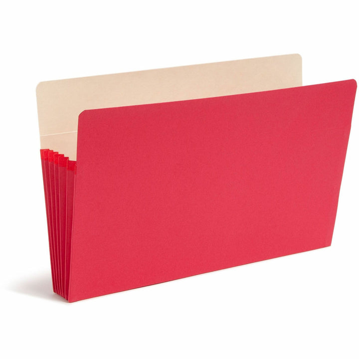 Image of Smead Top-Tab File Pocket, Lgl, 14-3/4"Wx9-1/2"H, 5-1/4" Exp, RD
