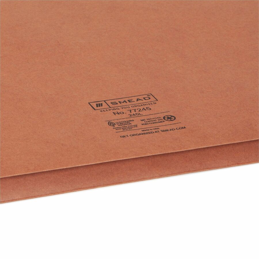 Image of Smead 77245 Expanding Wallet with Flap and Cord Closure