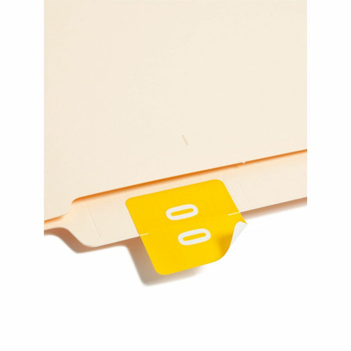 Image of Smead Numeric Labels, 0-9, 1-1/2"x1-1/2", 250/RL,10RL/BX,AST