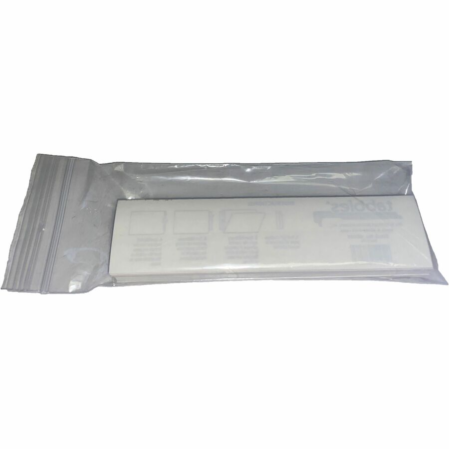 Image of Tabbies® Self-Adhesive Label/file Folder Protector, End Tab, 2 X 8, Clear, 100/box