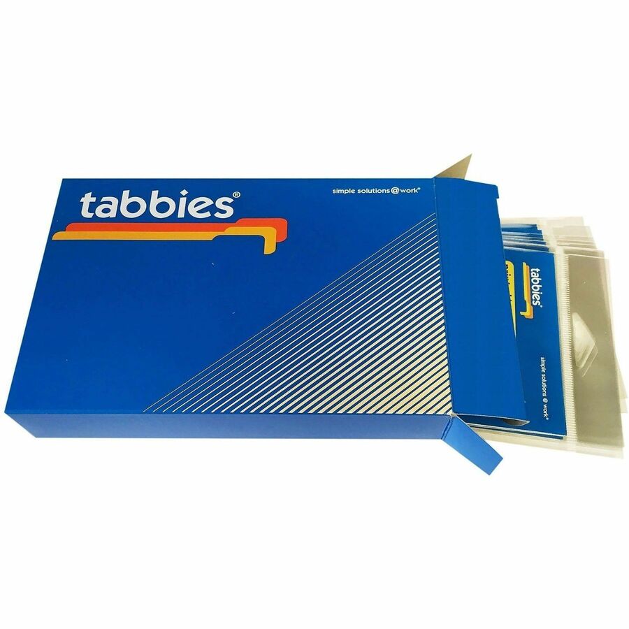 Image of Tabbies® Self Adhesive Label/File Protectors,3-1/2"x2",100/PK,CL