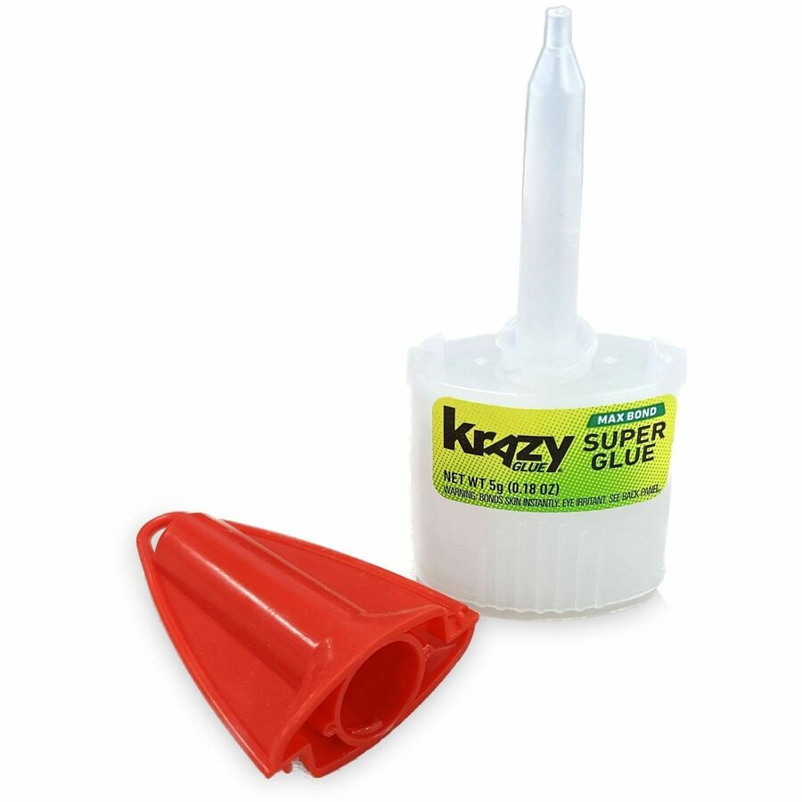 Image of Krazy Glue KG48348MR Extra-Strength Advanced Formula, 0.18 oz, Clear, 1 Each