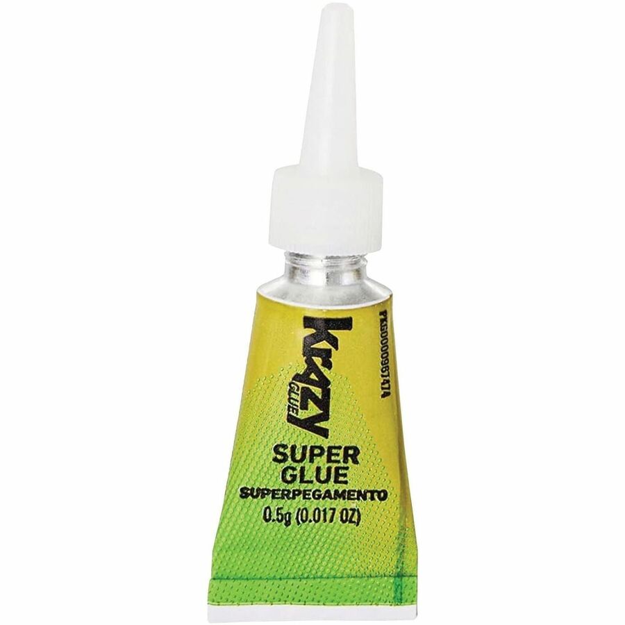 Image of Krazy Glue KG58248SN Single-Use Tubes, White, 4 / Pack