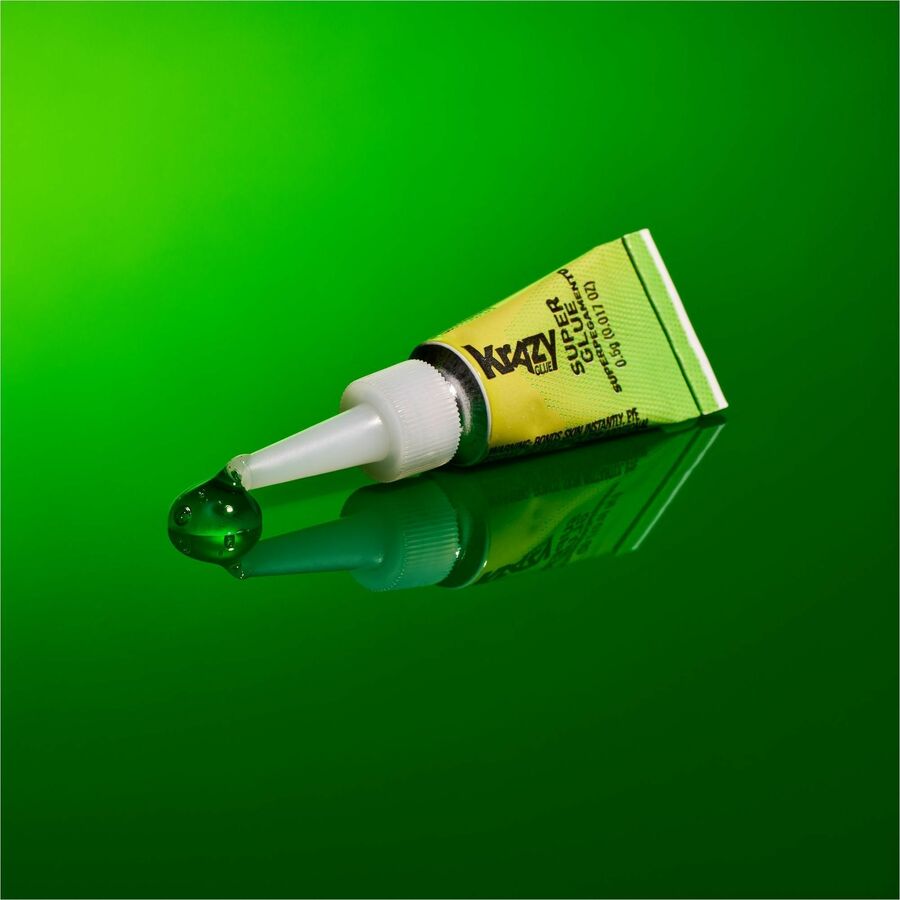 Image of Krazy Glue KG58248SN Single-Use Tubes, White, 4 / Pack