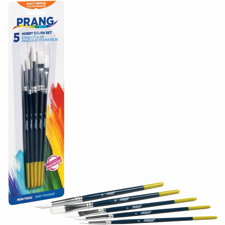 Image of Dixon® Multipurpose Brush,Wood Handles,Pointed and Chisel,5/ST
