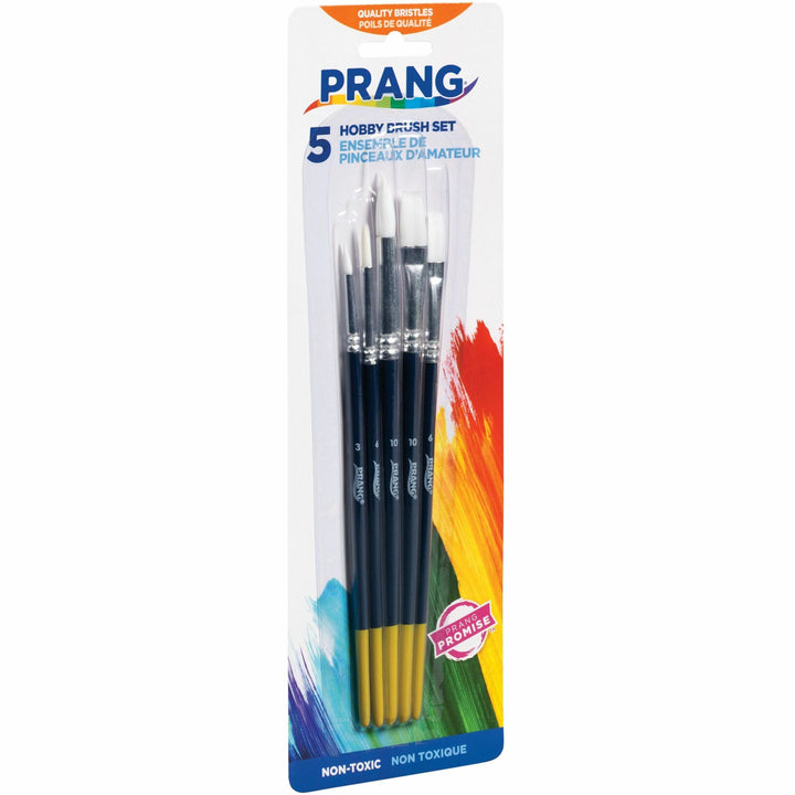 Image of Dixon® Multipurpose Brush,Wood Handles,Pointed and Chisel,5/ST