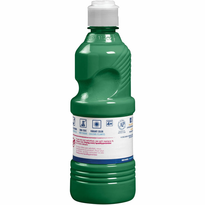 Image of Prang® Ready-To-Use Tempera Paint, Green, 16 Oz Dispenser-Cap Bottle