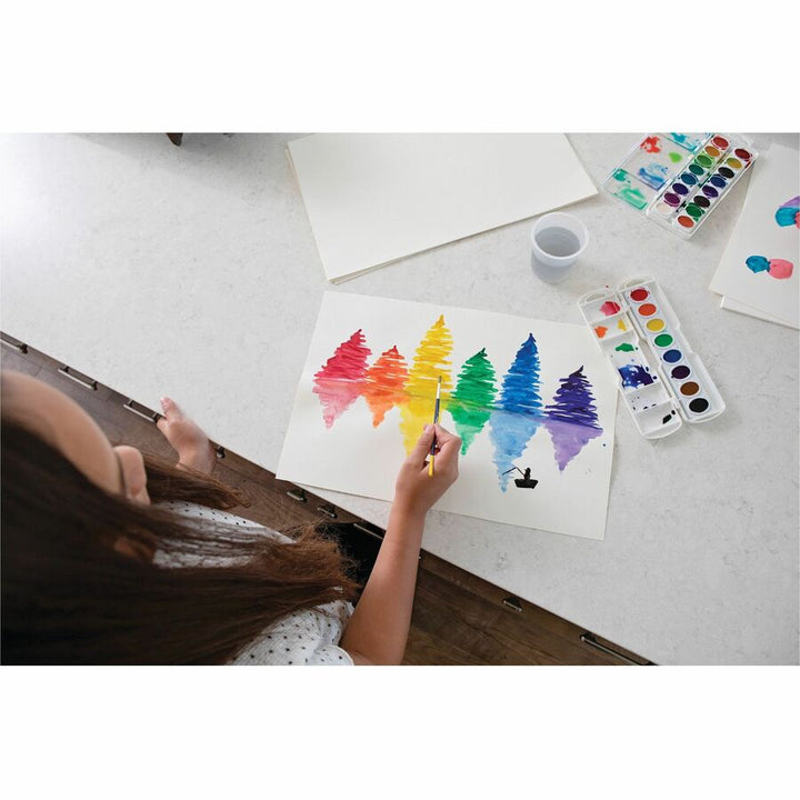 Image of Dixon® Watercolor Paint Set, w/Brush, Washable, 8/ST, Assorted