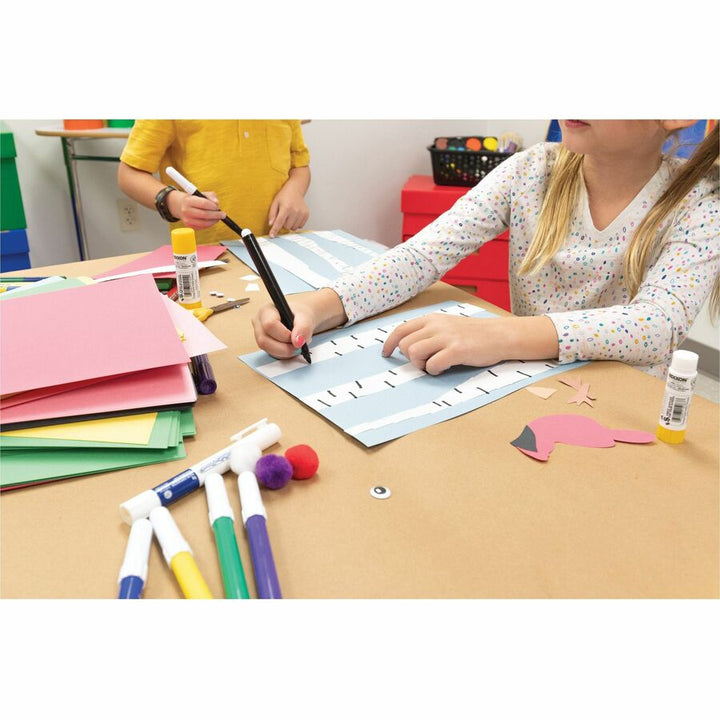 Image of Dixon® Washable Markers,Master Pack,Bullet,25/Color,200/BX,AST