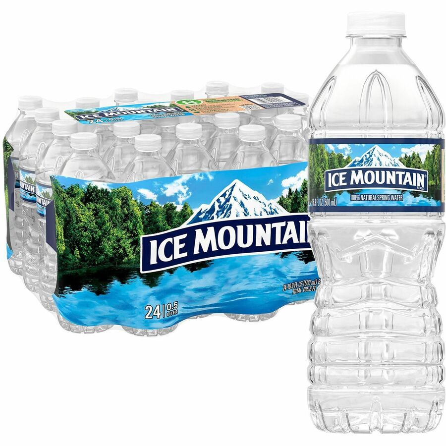 Image of Nestle Waters® Spring Water, 0.5 Liter Bottles, 24/CT