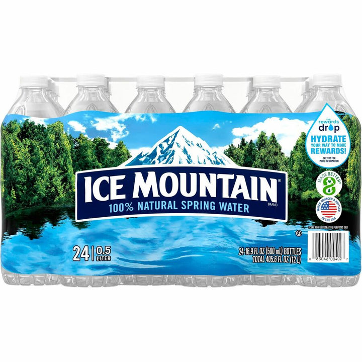 Image of Nestle Waters® Spring Water, 0.5 Liter Bottles, 24/CT