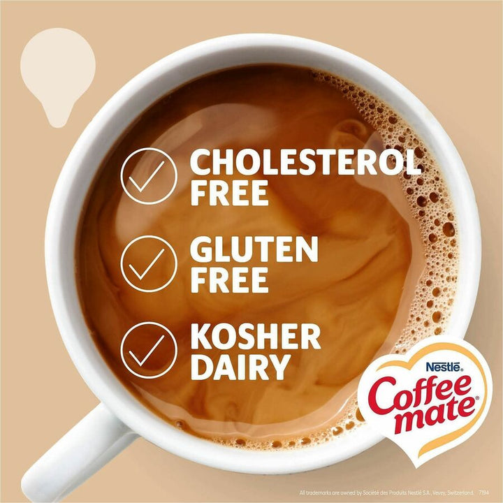 Image of Coffee mate 35110 Original Nondairy Liquid Creamer Singles, Original Flavor, 0.38 fl oz (11 mL), 50 Serving, 50 / Box