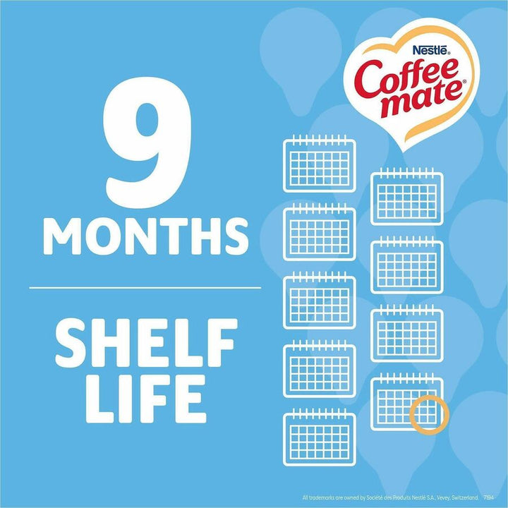 Image of Coffee mate 35170 French Vanilla Nondairy Liquid Creamer Singles