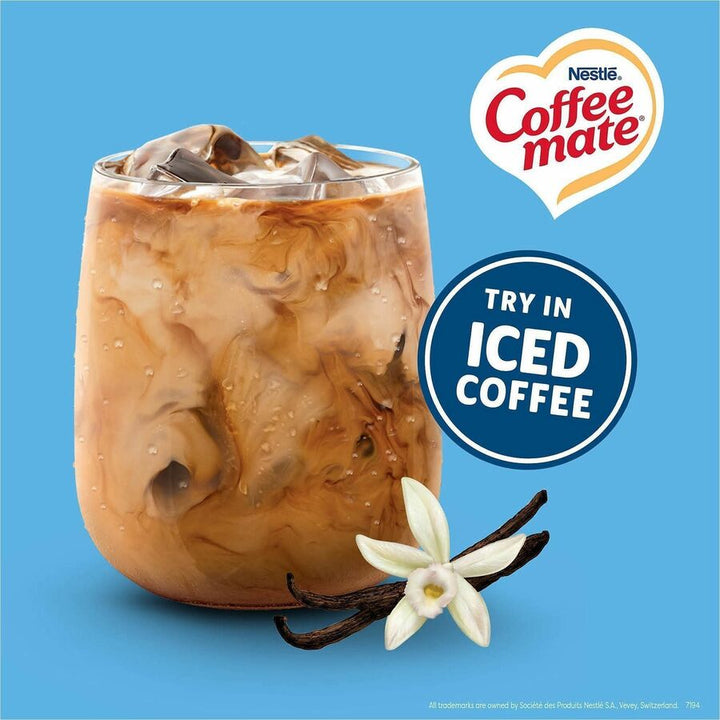 Image of Coffee mate 35170 French Vanilla Nondairy Liquid Creamer Singles