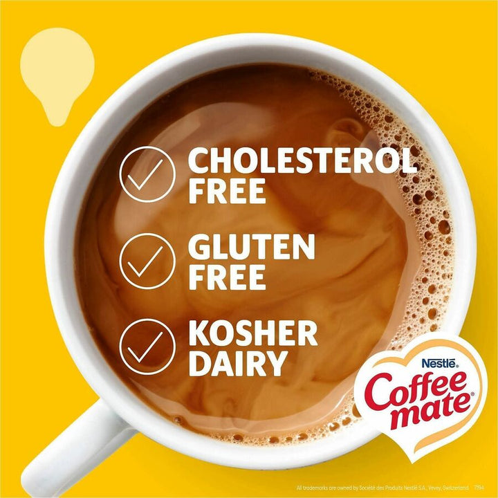Image of Coffee mate 35180 Hazelnut Nondairy Liquid Creamer Singles, Artificial Hazelnut Flavor, 0.38 fl oz (11 mL), 50 Serving, 50 / Box