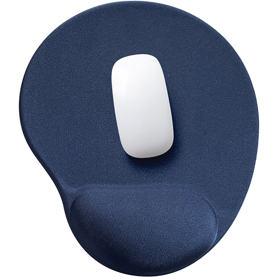 Image of Compucessory Gel Mouse Pad, Wrist Rest, 9"x10"x1", Blue