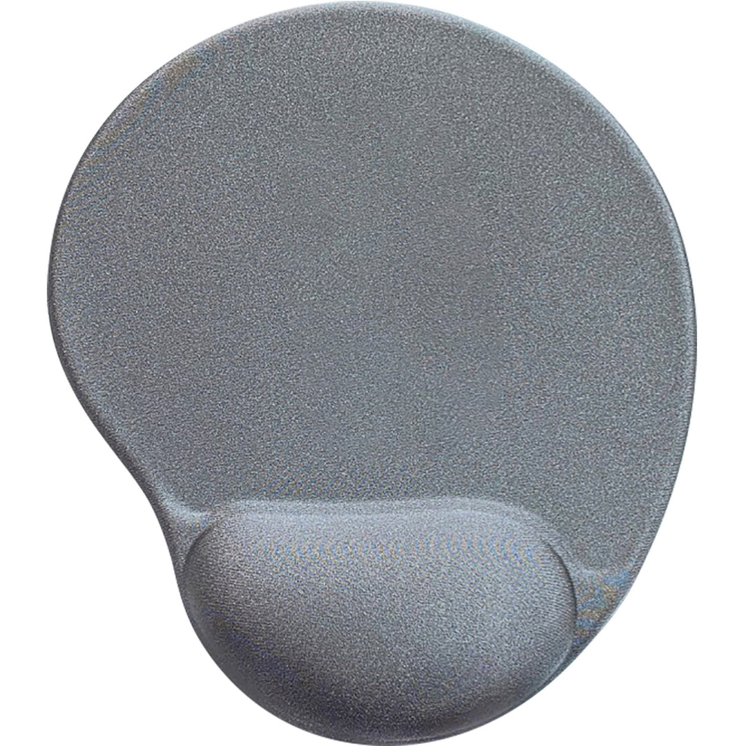 Image of Compucessory Gel Mouse Pad, Wrist Rest, 9"x10"x1", Gray