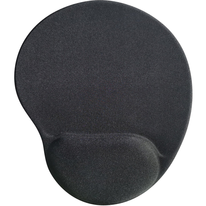 Image of Compucessory Gel Mouse Pad, Wrist Rest, 9"x10"x1", Black