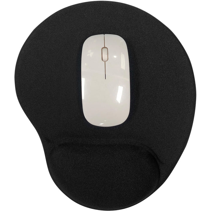 Image of Compucessory Gel Mouse Pad, Wrist Rest, 9"x10"x1", Black