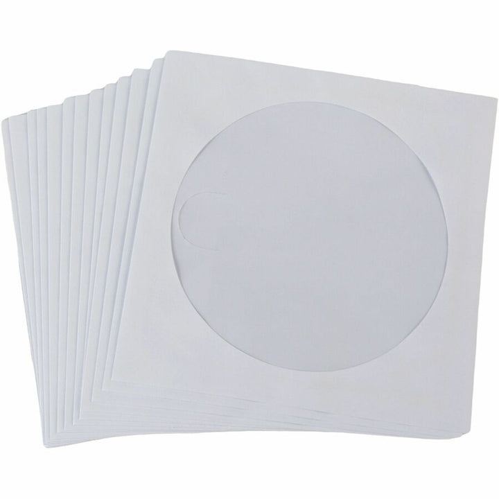 Image of Compucessory CD/DVD Window Envelopes, 5"x5", 250/BX, White