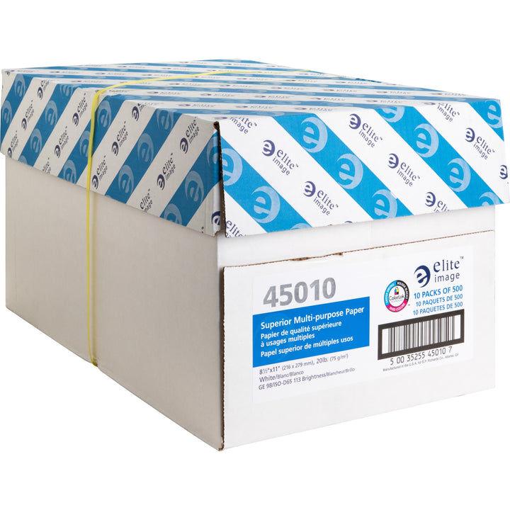 Image of Elite Image Multipurpose Paper,98 GE,20Ib.,8-1/2"x11",500/PK,10/CT,WE