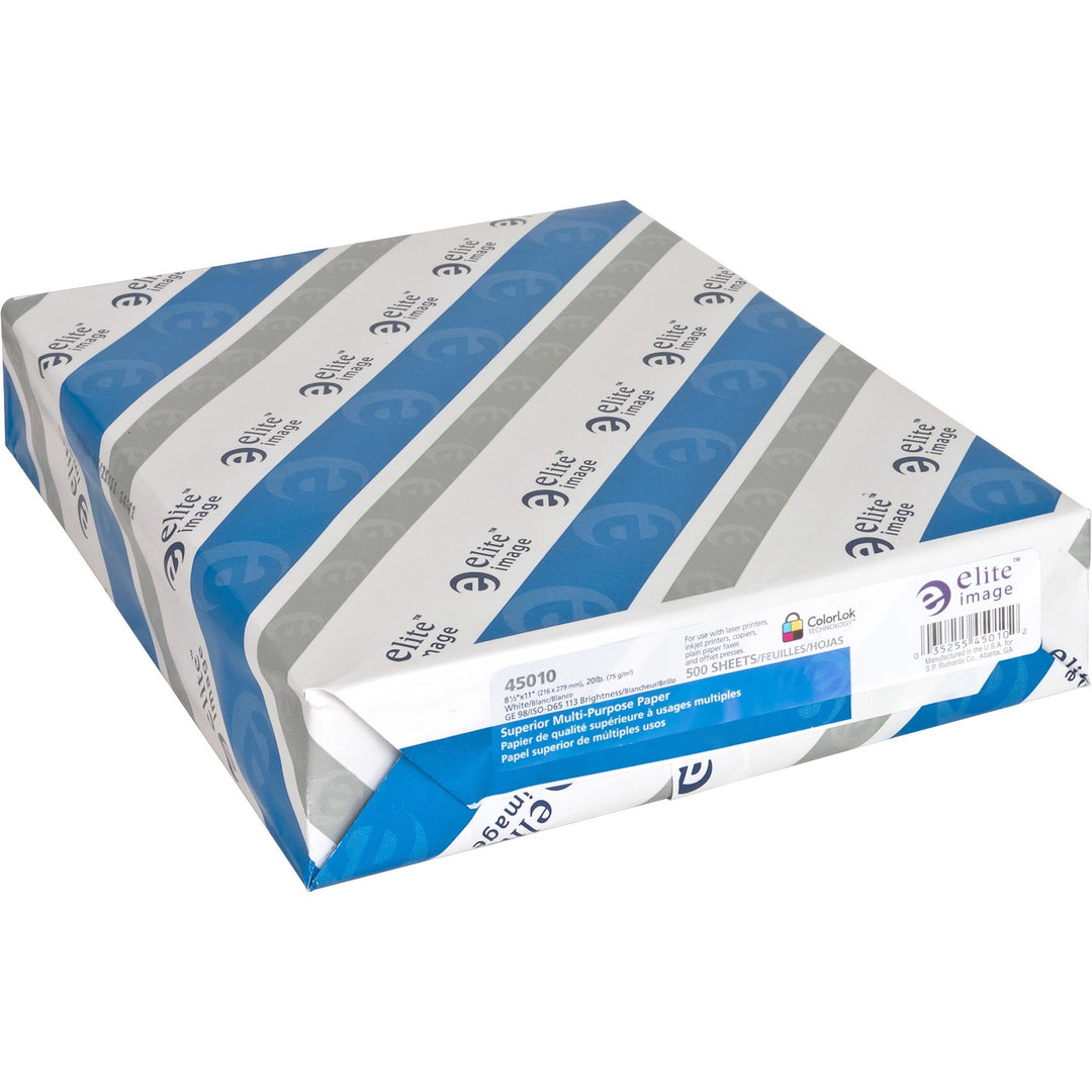 Image of Elite Image Multipurpose Paper,98 GE,20Ib.,8-1/2"x11",500/PK,10/CT,WE