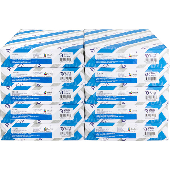 Image of Elite Image Multipurpose Paper,98 GE,20Ib.,8-1/2"x11",500/PK,10/CT,WE